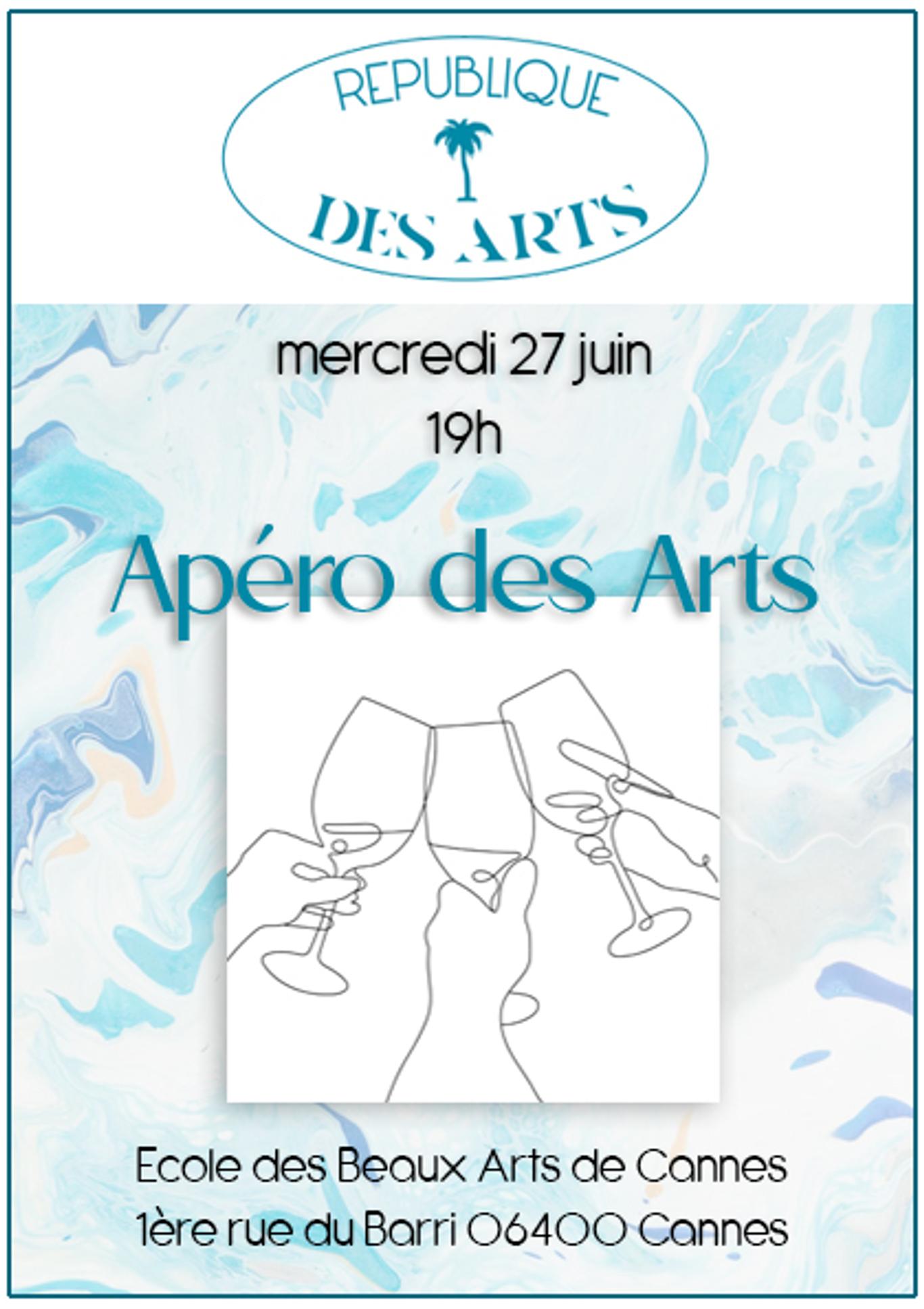 Assemblée générale de l&rsquo;association pour l&rsquo;année 2023, suivie de l&rsquo;apéro des Arts