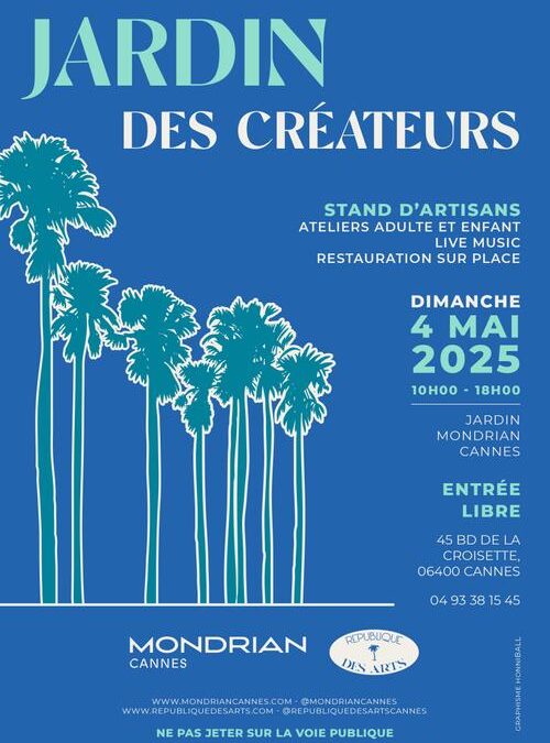 Jardin des créateurs à l&rsquo;hôtel Mondrian le dimanche 4 mai 2025