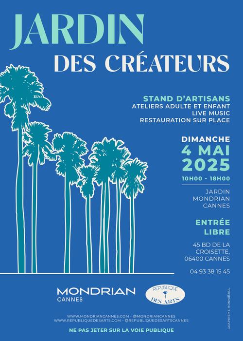 Jardin des créateurs à l&rsquo;hôtel Mondrian le dimanche 4 mai 2025