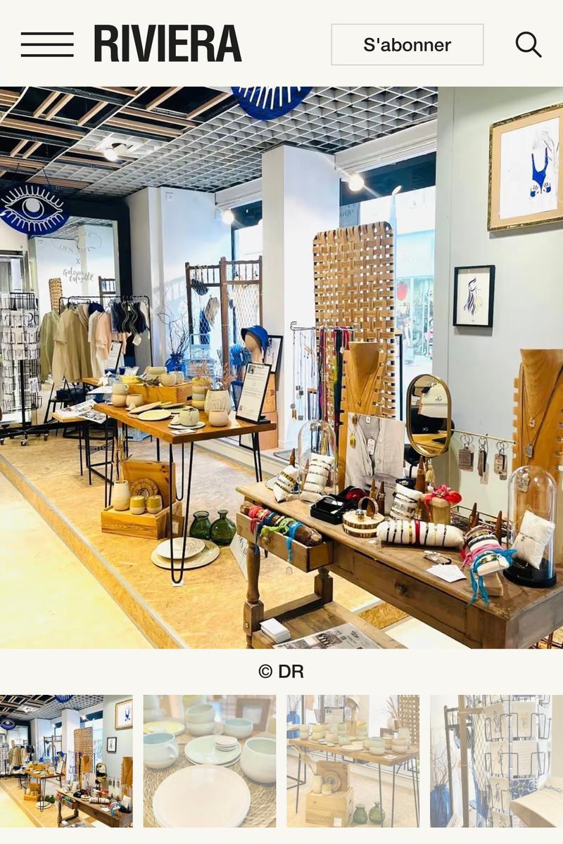 Article dans Riviera Magazine Juillet 2024