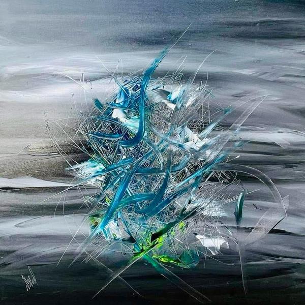 Exposition Éclats et Résonance de l’artiste Tiery Art au club Noyer de Cannes du 03 novembre 2025 au 31 janvier 2026